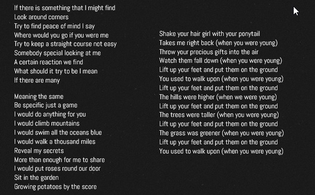 lyrics